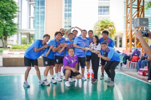 สโมสรเจ้าหน้าที่ - สโมสรข้าราชการและพนักงาน มรภ.เทพสตรี ร่วมการแข่งขันกีฬาบุคลากร มรภ.เขตภูมิศาสตร์ภาคกลาง ครั้งที่ 32 