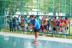สโมสรเจ้าหน้าที่ - สโมสรข้าราชการและพนักงาน มรภ.เทพสตรี ร่วมการแข่งขันกีฬาบุคลากร มรภ.เขตภูมิศาสตร์ภาคกลาง ครั้งที่ 32 
