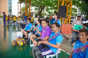 สโมสรเจ้าหน้าที่ - สโมสรข้าราชการและพนักงาน มรภ.เทพสตรี ร่วมการแข่งขันกีฬาบุคลากร มรภ.เขตภูมิศาสตร์ภาคกลาง ครั้งที่ 32 