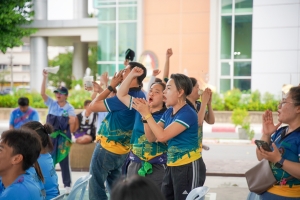 สโมสรเจ้าหน้าที่ - สโมสรข้าราชการและพนักงาน มรภ.เทพสตรี ร่วมการแข่งขันกีฬาบุคลากร มรภ.เขตภูมิศาสตร์ภาคกลาง ครั้งที่ 32 