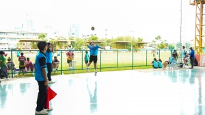 สโมสรเจ้าหน้าที่ - สโมสรข้าราชการและพนักงาน มรภ.เทพสตรี ร่วมการแข่งขันกีฬาบุคลากร มรภ.เขตภูมิศาสตร์ภาคกลาง ครั้งที่ 32 