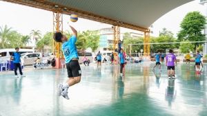 สโมสรเจ้าหน้าที่ - สโมสรข้าราชการและพนักงาน มรภ.เทพสตรี ร่วมการแข่งขันกีฬาบุคลากร มรภ.เขตภูมิศาสตร์ภาคกลาง ครั้งที่ 32 