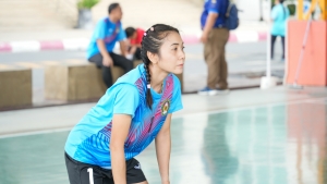 สโมสรเจ้าหน้าที่ - สโมสรข้าราชการและพนักงาน มรภ.เทพสตรี ร่วมการแข่งขันกีฬาบุคลากร มรภ.เขตภูมิศาสตร์ภาคกลาง ครั้งที่ 32 