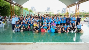 สโมสรเจ้าหน้าที่ - สโมสรข้าราชการและพนักงาน มรภ.เทพสตรี ร่วมการแข่งขันกีฬาบุคลากร มรภ.เขตภูมิศาสตร์ภาคกลาง ครั้งที่ 32 