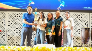 สโมสรเจ้าหน้าที่ - สโมสรข้าราชการและพนักงาน มรภ.เทพสตรี ร่วมการแข่งขันกีฬาบุคลากร มรภ.เขตภูมิศาสตร์ภาคกลาง ครั้งที่ 32 