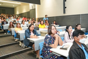 มรภ.เทพสตรี จัดพิธีมอบเกียรติบัตรโครงการอบรม  AI & English for Educational Leader: A Workshop for Effective Communication, โครงการออกแบบสื่อด้วย AI สำหรับครูผู้สอนนักเรียนระดับประถมศึกษาและปฐมวัย รุ่นที่ 2 และโครงการอบรมการวัดและประเมินผลการจัดการเรียนรู้สำหรับครูในศตวรรษที่ 21