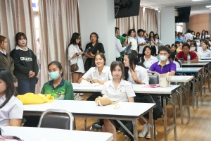 กองพัฒนานักศึกษาจัดประชุมชี้แจงการกู้ยืมฯ ประจำปีการศึกษา 2568 สำหรับนักศึกษากลุ่มผู้กู้รายใหม่และกลุ่มผู้กู้ยืมต่อเนื่อง (กรณีไม่เคยทำสัญญากับมหาวิทยาลัย)