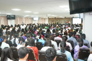 กองพัฒนานักศึกษาจัดประชุมชี้แจงการกู้ยืมฯ ประจำปีการศึกษา 2568 สำหรับนักศึกษากลุ่มผู้กู้รายใหม่และกลุ่มผู้กู้ยืมต่อเนื่อง (กรณีไม่เคยทำสัญญากับมหาวิทยาลัย)