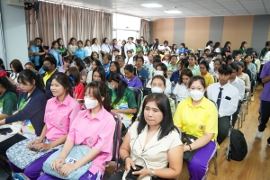 กองพัฒนานักศึกษาจัดประชุมชี้แจงการกู้ยืมฯ ประจำปีการศึกษา 2568 สำหรับนักศึกษากลุ่มผู้กู้รายใหม่และกลุ่มผู้กู้ยืมต่อเนื่อง (กรณีไม่เคยทำสัญญากับมหาวิทยาลัย)