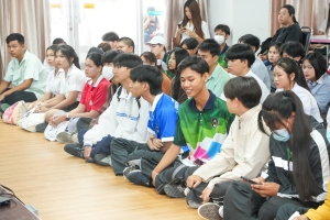 กองพัฒนานักศึกษาจัดประชุมชี้แจงการกู้ยืมฯ ประจำปีการศึกษา 2568 สำหรับนักศึกษากลุ่มผู้กู้รายใหม่และกลุ่มผู้กู้ยืมต่อเนื่อง (กรณีไม่เคยทำสัญญากับมหาวิทยาลัย)