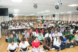 กองพัฒนานักศึกษาจัดประชุมชี้แจงการกู้ยืมฯ ประจำปีการศึกษา 2568 สำหรับนักศึกษากลุ่มผู้กู้รายใหม่และกลุ่มผู้กู้ยืมต่อเนื่อง (กรณีไม่เคยทำสัญญากับมหาวิทยาลัย)