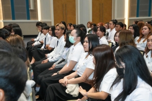 คณะวิทยาการจัดการ จัดปฐมนิเทศนักศึกษาภาคปกติ ชั้นปีที่ 1 ประจำปีการศึกษา 2568