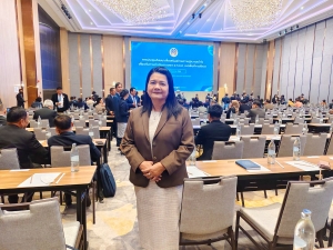 อธิการบดี ในฐานะประธาน อ.ก.ค.ศ. เขตพื้นที่การศึกษาประถมศึกษาลพบุรี เขต 2 ร่วมการประชุมสัมมนาเพื่อเสริมสร้างความรู้ความเข้าใจเกี่ยวกับการดำเนินงานของ อ.ก.ค.ศ. เขตพื้นที่การศึกษา