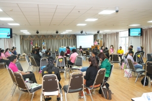 คณะมนุษยศาสตร์ฯ จัดอบรมนวัตกรรมสร้างสุขในชุมชนและผู้นำชุมชนเชิงสร้างสรรค์