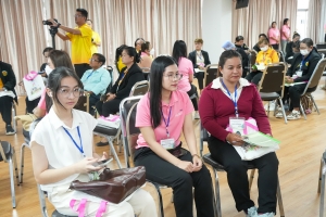 คณะมนุษยศาสตร์ฯ จัดอบรมนวัตกรรมสร้างสุขในชุมชนและผู้นำชุมชนเชิงสร้างสรรค์