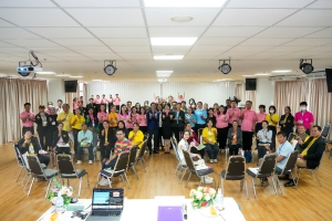 คณะมนุษยศาสตร์ฯ จัดอบรมนวัตกรรมสร้างสุขในชุมชนและผู้นำชุมชนเชิงสร้างสรรค์