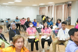 คณะมนุษยศาสตร์ฯ จัดอบรมนวัตกรรมสร้างสุขในชุมชนและผู้นำชุมชนเชิงสร้างสรรค์