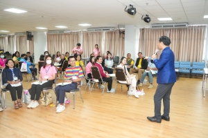 คณะมนุษยศาสตร์ฯ จัดอบรมนวัตกรรมสร้างสุขในชุมชนและผู้นำชุมชนเชิงสร้างสรรค์