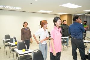สาขาวิชาภาษาอังกฤษ ศศ.บ. จัดอบรมปรับพื้นฐานนักศึกษาปี 1