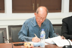 การประชุม คกก.พิจารณากลั่นกรองผู้สมควรได้รับรางวัลเพชรเทพสตรี
