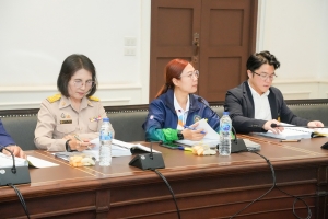 การประชุม คกก.พิจารณากลั่นกรองผู้สมควรได้รับรางวัลเพชรเทพสตรี