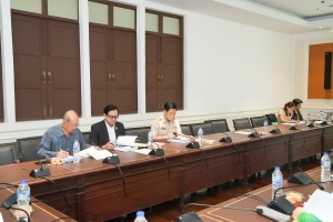 การประชุม คกก.พิจารณากลั่นกรองผู้สมควรได้รับรางวัลเพชรเทพสตรี