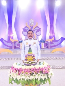 ผู้แทนผู้บริหาร คณาจารย์ บุคลากร นักเรียน และนักศึกษา มรภ.เทพสตรี บันทึกเทปโทรทัศน์ถวายพระพรชัยมงคล สมเด็จพระนางเจ้าฯ พระบรมราชินี