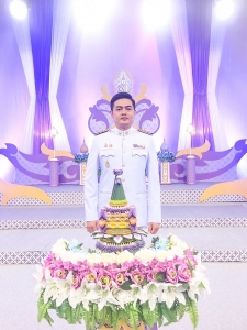 ผู้แทนผู้บริหาร คณาจารย์ บุคลากร นักเรียน และนักศึกษา มรภ.เทพสตรี บันทึกเทปโทรทัศน์ถวายพระพรชัยมงคล สมเด็จพระนางเจ้าฯ พระบรมราชินี