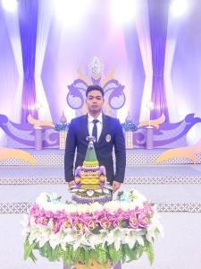 ผู้แทนผู้บริหาร คณาจารย์ บุคลากร นักเรียน และนักศึกษา มรภ.เทพสตรี บันทึกเทปโทรทัศน์ถวายพระพรชัยมงคล สมเด็จพระนางเจ้าฯ พระบรมราชินี