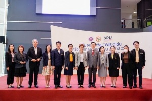 มรภ.เทพสตรี นำ นศ. เข้ารับรางวัลรองชนะเลิศอันดับ 1 เครือข่าย CWIE ภาคกลางตอนบน และร่วมการประชุม คกก.อำนวยการสหกิจศึกษา ภาคกลางตอนบน ครั้งที่ 1/68