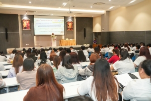 คณะวิทยาการจัดการ จัดอบรมเตรียมความพร้อมนักศึกษาออกฝึกประสบการณ์วิชาชีพ และก่อนออกฝึกงานสหกิจศึกษา ภาคการศึกษา 1/68