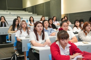 คณะวิทยาการจัดการ จัดอบรมเตรียมความพร้อมนักศึกษาออกฝึกประสบการณ์วิชาชีพ และก่อนออกฝึกงานสหกิจศึกษา ภาคการศึกษา 1/68