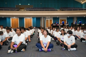 คณะครุศาสตร์ จัดอบรมคุณธรรม จริยธรรม สำหรับนักศึกษาใหม่ของคณะครุศาสตร์