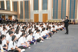 คณะครุศาสตร์ จัดอบรมคุณธรรม จริยธรรม สำหรับนักศึกษาใหม่ของคณะครุศาสตร์