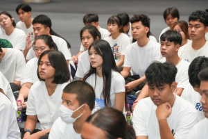 คณะครุศาสตร์ จัดอบรมคุณธรรม จริยธรรม สำหรับนักศึกษาใหม่ของคณะครุศาสตร์