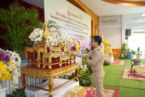มรภ.เทพสตรี ร่วมพิธีเจริญพระพุทธมนต์ถวายพระพรชัยมงคลแด่ พระบาทสมเด็จพระเจ้าอยู่หัว และพระบรมวงศานุวงศ์ ประจำปี พ.ศ. 2568 ครั้งที่ 5