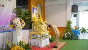 มรภ.เทพสตรี ร่วมพิธีเจริญพระพุทธมนต์ถวายพระพรชัยมงคลแด่ พระบาทสมเด็จพระเจ้าอยู่หัว และพระบรมวงศานุวงศ์ ประจำปี พ.ศ. 2568 ครั้งที่ 5