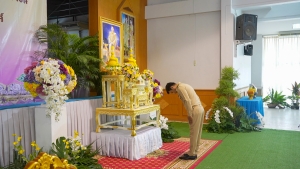 มรภ.เทพสตรี ร่วมพิธีเจริญพระพุทธมนต์ถวายพระพรชัยมงคลแด่ พระบาทสมเด็จพระเจ้าอยู่หัว และพระบรมวงศานุวงศ์ ประจำปี พ.ศ. 2568 ครั้งที่ 5