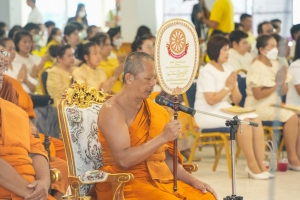 มรภ.เทพสตรี ร่วมพิธีเจริญพระพุทธมนต์ถวายพระพรชัยมงคลแด่ พระบาทสมเด็จพระเจ้าอยู่หัว และพระบรมวงศานุวงศ์ ประจำปี พ.ศ. 2568 ครั้งที่ 5