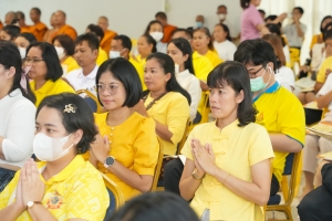 มรภ.เทพสตรี ร่วมพิธีเจริญพระพุทธมนต์ถวายพระพรชัยมงคลแด่ พระบาทสมเด็จพระเจ้าอยู่หัว และพระบรมวงศานุวงศ์ ประจำปี พ.ศ. 2568 ครั้งที่ 5