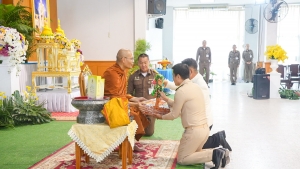 มรภ.เทพสตรี ร่วมพิธีเจริญพระพุทธมนต์ถวายพระพรชัยมงคลแด่ พระบาทสมเด็จพระเจ้าอยู่หัว และพระบรมวงศานุวงศ์ ประจำปี พ.ศ. 2568 ครั้งที่ 5