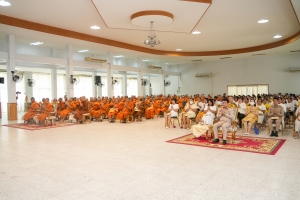 มรภ.เทพสตรี ร่วมพิธีเจริญพระพุทธมนต์ถวายพระพรชัยมงคลแด่ พระบาทสมเด็จพระเจ้าอยู่หัว และพระบรมวงศานุวงศ์ ประจำปี พ.ศ. 2568 ครั้งที่ 5