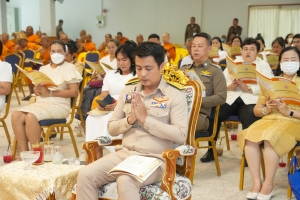 มรภ.เทพสตรี ร่วมพิธีเจริญพระพุทธมนต์ถวายพระพรชัยมงคลแด่ พระบาทสมเด็จพระเจ้าอยู่หัว และพระบรมวงศานุวงศ์ ประจำปี พ.ศ. 2568 ครั้งที่ 5