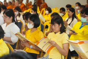 มรภ.เทพสตรี ร่วมพิธีเจริญพระพุทธมนต์ถวายพระพรชัยมงคลแด่ พระบาทสมเด็จพระเจ้าอยู่หัว และพระบรมวงศานุวงศ์ ประจำปี พ.ศ. 2568 ครั้งที่ 5