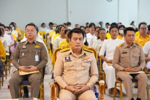 มรภ.เทพสตรี ร่วมพิธีเจริญพระพุทธมนต์ถวายพระพรชัยมงคลแด่ พระบาทสมเด็จพระเจ้าอยู่หัว และพระบรมวงศานุวงศ์ ประจำปี พ.ศ. 2568 ครั้งที่ 5