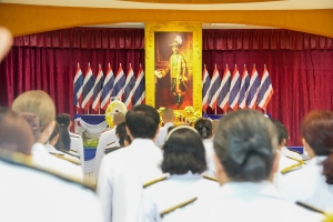 มรภ.เทพสตรี ร่วมพิธีวันที่ระลึกพระบาทสมเด็จพระปกเกล้าเจ้าอยู่หัว