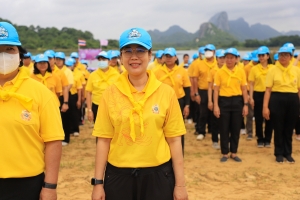 มรภ.เทพสตรี ร่วมกิจกรรมจิตอาสาพัฒนาเนื่องในวันเฉลิมพระชนมพรรษา สมเด็จพระนางเจ้าฯ พระบรมราชินี