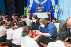 คณะครุศาสตร์ จัดพิธีฝากตัวเป็นศิษย์ รับขวัญนักศึกษาสายครู มรภ.เทพสตรี และปฐมนิเทศ นศ. คณะครุศาสตร์