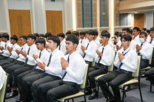 คณะครุศาสตร์ จัดพิธีฝากตัวเป็นศิษย์ รับขวัญนักศึกษาสายครู มรภ.เทพสตรี และปฐมนิเทศ นศ. คณะครุศาสตร์