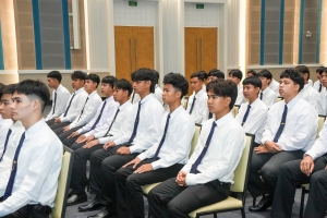 คณะครุศาสตร์ จัดพิธีฝากตัวเป็นศิษย์ รับขวัญนักศึกษาสายครู มรภ.เทพสตรี และปฐมนิเทศ นศ. คณะครุศาสตร์